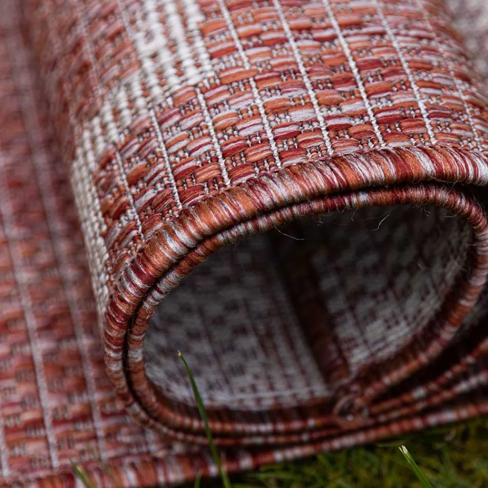 Wohnen Outdoor Gartenteppich mit Kachelmuster - Cales