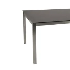 Wohnen Metall-Gartenmöbel*Outdoor Glastisch in Keramikoptik - Hitma