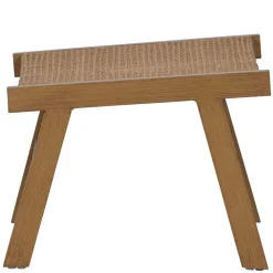 Wohnen Outdoor Hocker aus Geflecht Kunstrattan - Abajo (2er Set)