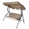Wohnen Hollywoodschaukeln*Outdoor Hollywood Schaukel Beaching in Creme