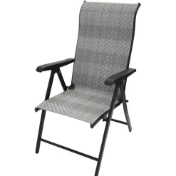 Wohnen Outdoor Klappsessel in Grau und Schwarz - Troketta