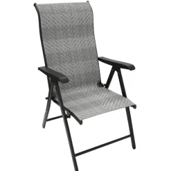 Wohnen Outdoor Klappsessel in Grau und Schwarz - Troketta