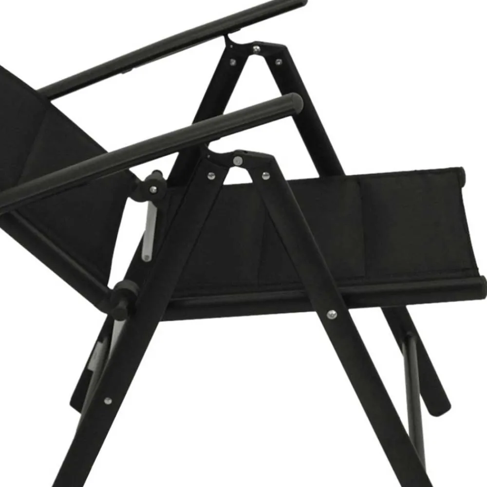 Wohnen Outdoor Klappstühle mit Armlehnen - Rasmus (4er Set)