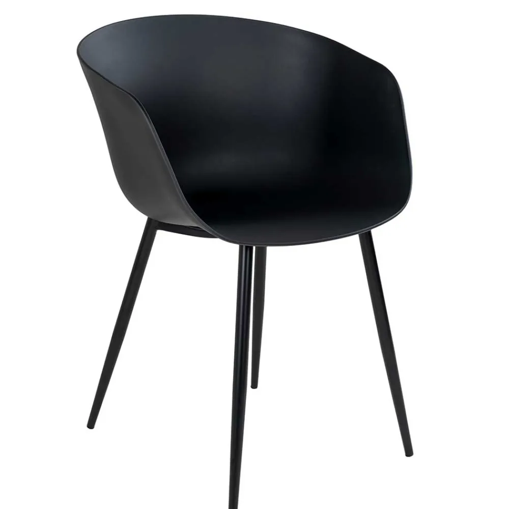 Wohnen Metall-Gartenmöbel*Outdoor Schalenstuhl mit Armlehnen - Pastoro (2er Set)