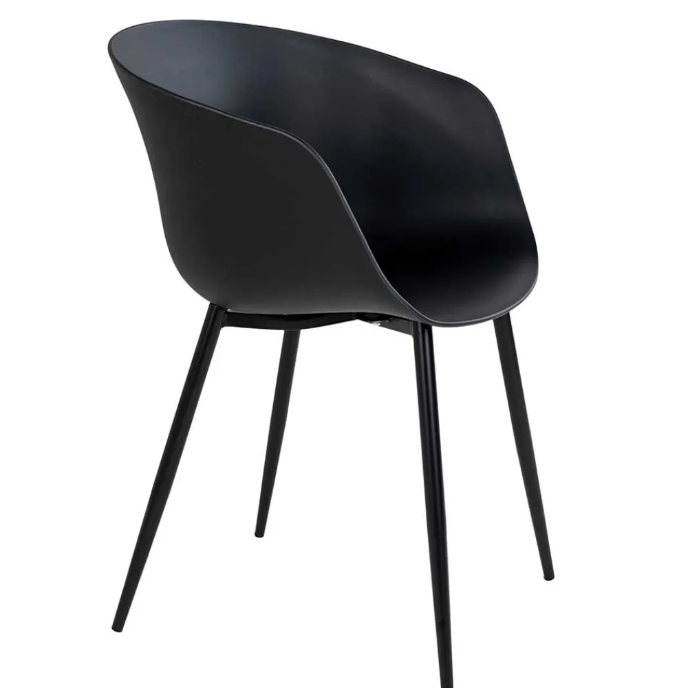 Wohnen Metall-Gartenmöbel*Outdoor Schalenstuhl mit Armlehnen - Pastoro (2er Set)