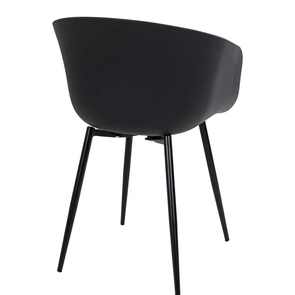 Wohnen Metall-Gartenmöbel*Outdoor Schalenstuhl mit Armlehnen - Pastoro (2er Set)