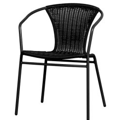 Wohnen Rattanmöbel*Outdoor Stühle aus Kunstrattan - Mondello (4er Set)