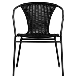 Wohnen Rattanmöbel*Outdoor Stühle aus Kunstrattan - Mondello (4er Set)