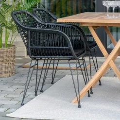 Wohnen Teppiche*Outdoor Teppich aus recyceltem Kunststoff - Patinca
