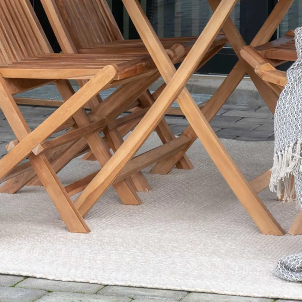 Wohnen Outdoor Teppich in Creme - 140x200 cm - Seyonda