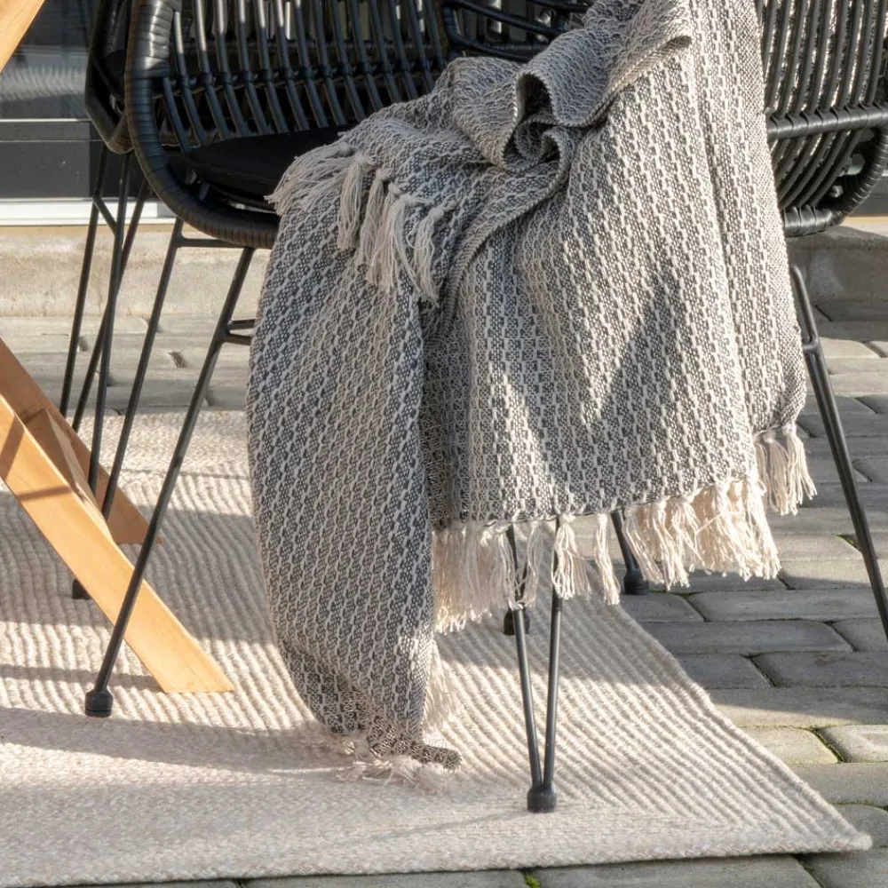 Wohnen Outdoor Teppich in Creme - 140x200 cm - Seyonda