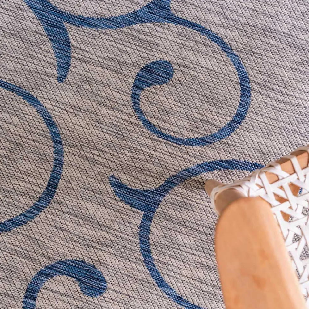 Wohnen Teppiche*Outdoor Webteppich aus PP mit Ornamentmotiv - Elsaro