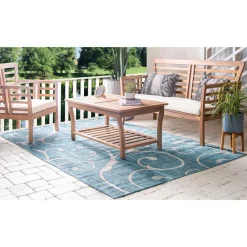 Wohnen Outdoor Webteppich mit Ornament Muster - Montesa