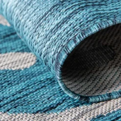 Wohnen Outdoor Webteppich mit Ornament Muster - Montesa