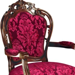 Wohnen Ovale Esstischgruppe im Barockstil - Ursanna (sechsteilig)