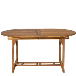 Wohnen Sitzgruppe|Balkonmöbel*Ovale Gartentisch Gruppe für vier Personen - Nevuz (fünfteilig)