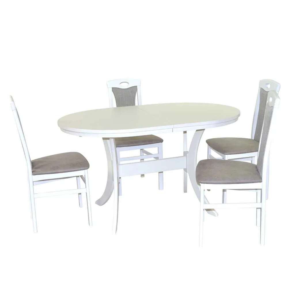 Wohnen Ovale Sitzgruppe klassisch - Langos (fünfteilig)