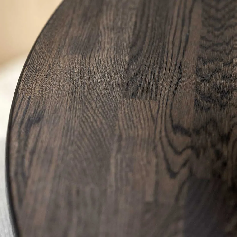 Wohnen Küchentische|Skandinavische Möbel*Ovaler Ausziehtisch in Eiche Dunkel - Relencia