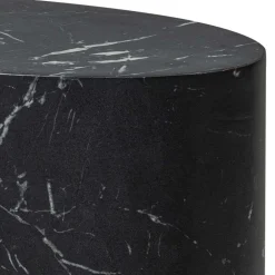 Wohnen Küchentische|Esszimmertische*Ovaler Beistelltisch mit zylindrischem Design - Same