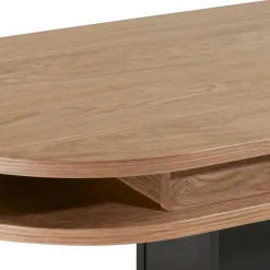 Wohnen Ovaler Couchtisch höhenverstellbar - Padmas