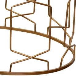 Wohnen Ovaler Design Couchtisch aus Klarglas - Arsenal