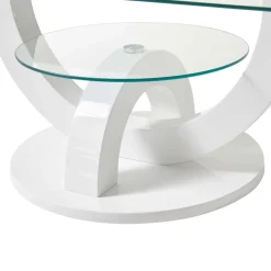 Wohnen Designermöbel*Ovaler Design Glastisch fürs Wohnzimmer - Trucos