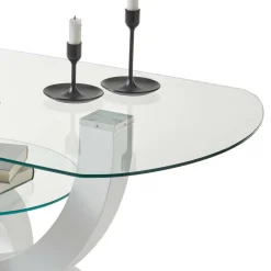 Wohnen Designermöbel*Ovaler Design Glastisch fürs Wohnzimmer - Trucos