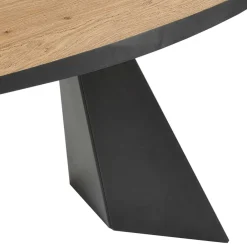 Wohnen Ovaler Designtisch mit Schweizer Kante - Sinvoje