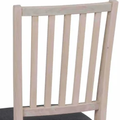 Wohnen Ovaler Esstisch Eiche White Wash & 4 Stühle Pessoa mit Webstoff Grau (fünfteilig)