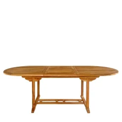 Wohnen Gartentische*Ovaler Gartentisch aus Teak massiv - Senvelita