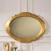 Wohnen Ovaler Wandspiegel im Italienischen Stil - Carlenna
