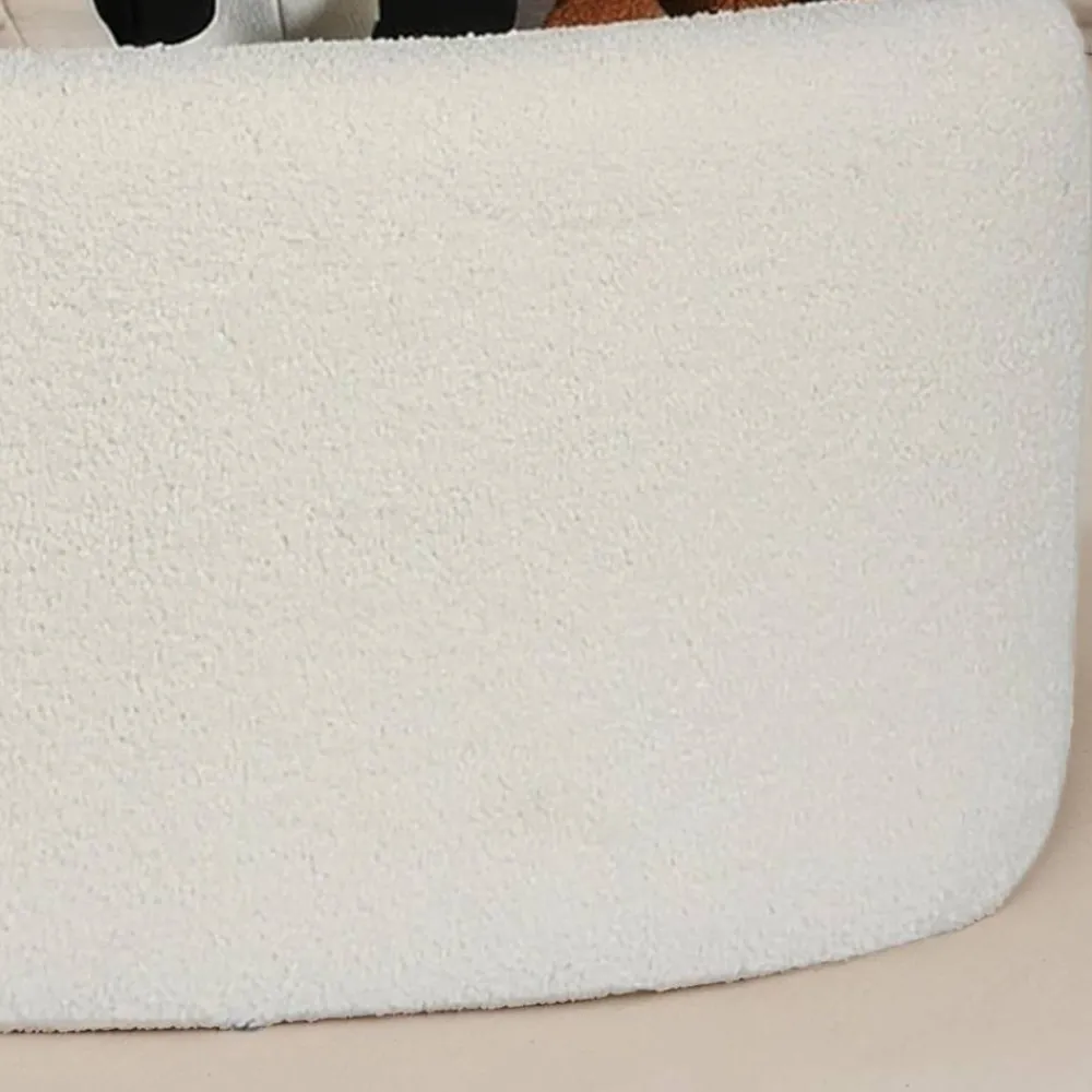 Wohnen Skandinavische Möbel|Sessel & Hocker*Ovaler XL Hocker mit Stauraum-Truhe - Barracin