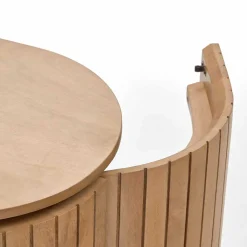 Wohnen Ovales TV Board 200x55x43 cm - Ilvenda