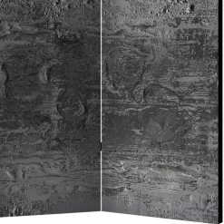 Wohnen Wohnzimmer-Regale|Paravents*Paravent in Dunkelgrau Stein Struktur Optik - Tulaterri