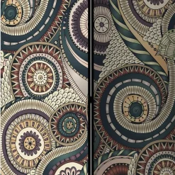 Wohnen Paravent mit Ethno Muster bedruckt - Levirenas