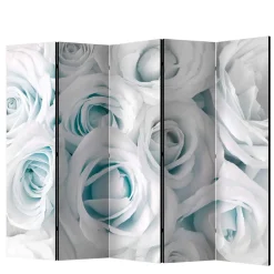 Wohnen Vintage Möbel*Paravent mit Rosen Motiv bedruckt - Vientors