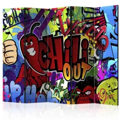 Kinder Wohnen Paravent Sichtschutz für Jugendzimmer - Zeremonia