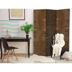 Wohnen Wohnzimmer-Regale|Paravents*Paravent Trennwand in Kupfer Optik - Santorina