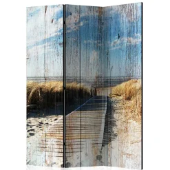 Wohnen Wohnzimmer-Regale|Vintage Möbel*Paravent Vintage Look Strand Meer - Centres