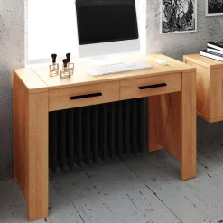 Wohnen Jugendzimmertische|Kinderschreibtische*PC Schreibtisch Mosniak aus Kernbuche Massivholz