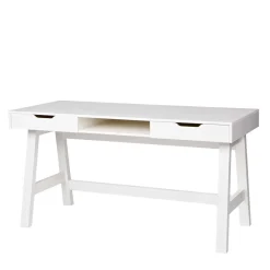 Wohnen Designermöbel*PC Tisch Luciane in Weiß