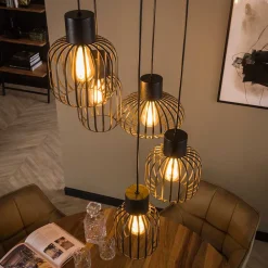 Wohnen Pendelleuchte mit Drahtschirmen - Lotta