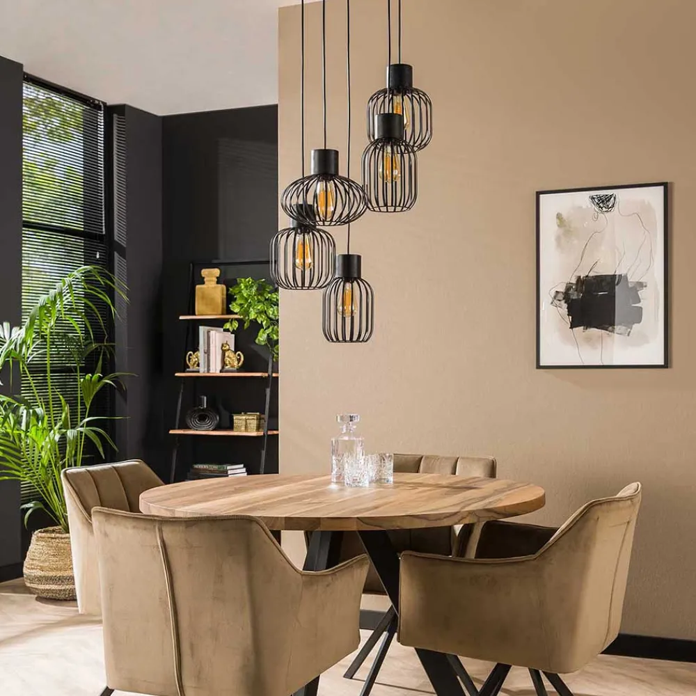 Wohnen Pendelleuchte mit Drahtschirmen - Lotta