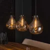 Wohnen Pendelleuchte mit drei Tropfen Design Schirmen - Vincent