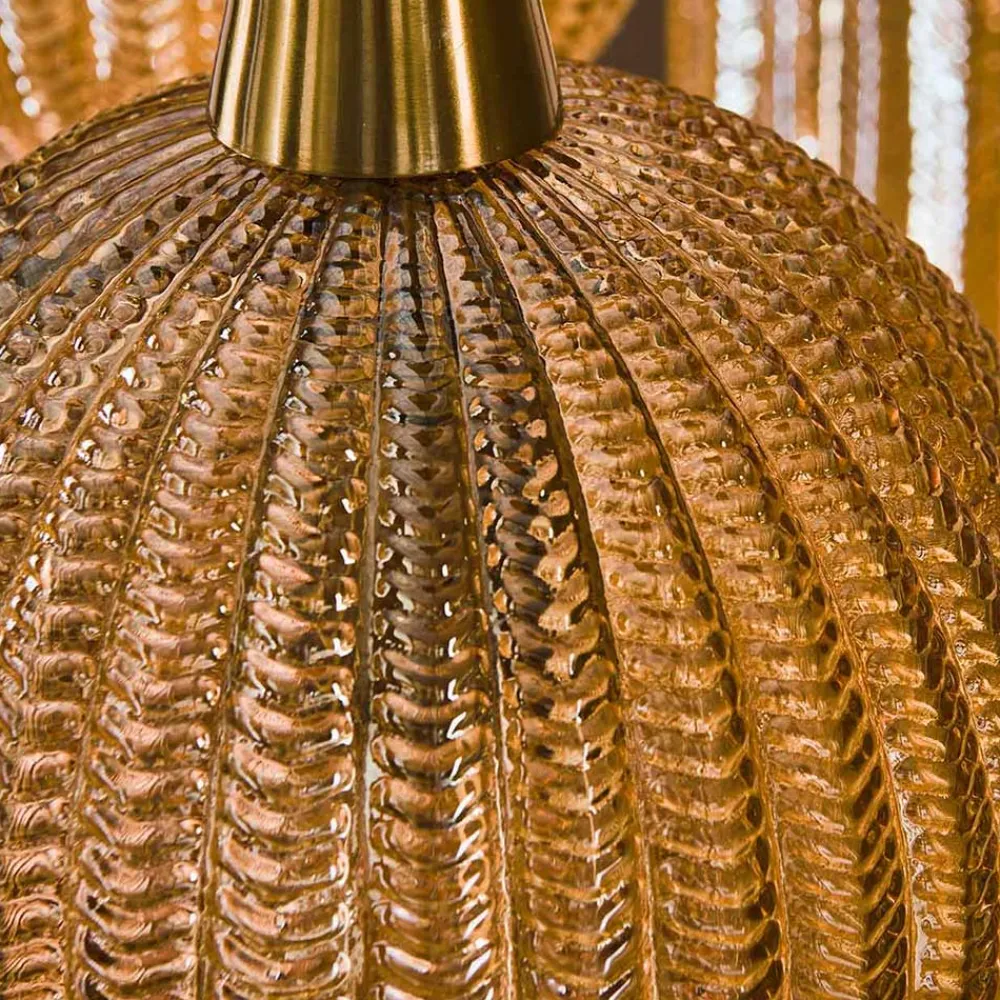 Wohnen Vintage Möbel|Lampen & Leuchten*Pendelleuchte mit unterschiedlichen Schirmen - Aribert