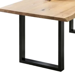 Wohnen Schwarze Möbel|Tische*4-Personen-Essgruppe mit Tischsesseln - Zuzi (fünfteilig)