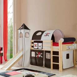 Wohnen Kindermöbel|Kinderbetten*Piraten Spielbett Bram aus Kiefer Massivholz