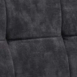 Wohnen Polsterbank mit Armlehnen in Anthrazit - Mascaro