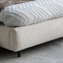 Wohnen Polsterbett Komplettbett mit Taschenfederkernmatratze H3 - Flyma