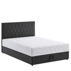 Wohnen Jugendbetten*Polsterbett mit Matratze H2 und Bettkasten - Marianne